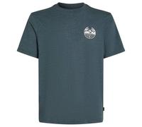 O'Neill - Back Print T-Shirt - T-shirt - S - alma steel melange