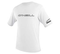 O´neill Wetsuits Basic Skins Rash Tee Short Sleeve Rash Guard Blanc XS Femme