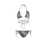 O'NEILL Bikini 'Becca' gris / gris clair / violet, Taille XL