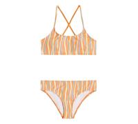 O'NEILL Bikini 'Essentials' bleu-gris / jaune clair / vert pastel / orange clair, Taille 164