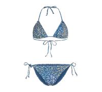 O'NEILL Bikini 'Essentials Capri Bondey' bleu marine / jaune clair / vert clair / blanc, Taille S