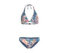 O'NEILL Bikini 'Essentials Marga Cruz' saphir / jade / corail / pêche, Taille XL