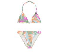 O'NEILL Bikini 'Essentials Triangle' bleu clair / jaune clair / rose, Taille 128