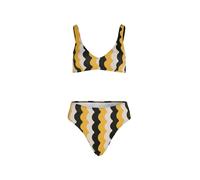 O'NEILL Bikini 'Haley' écru / jaune foncé / noir, Taille XL
