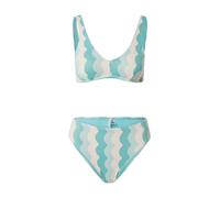 O'NEILL Bikini 'HALEY' turquoise / aqua / blanc, Taille XS