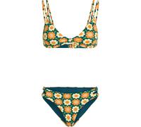 O'Neill - Women's O'Riginals Bikini Set - Bikini - 36 - green retro flower