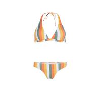 O'NEILL Bikini 'Marga Rita' jaune / émeraude / orange / blanc, Taille S