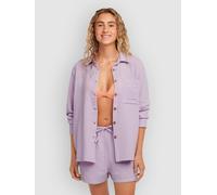 O´neill Brenda Structured Long Sleeve Shirt Violet S Femme
