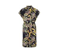 O'NEILL Cali Beach Shirt Dress Robe décontractée, 39033 Black Tropical Flower, S-M Femme