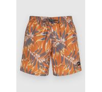 O´neill Cali Floral 16´´ Swimming Shorts Orange L Homme