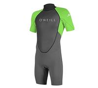 O'Neill Combinaison de plongée Reactor II pour Homme Fermeture éclair dans Le Dos 2 mm - Graphite Dayglow - S