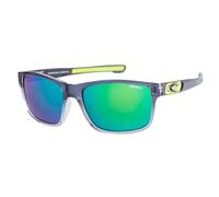 O'Neill Lunettes de soleil CONVAIR2.0 Gris mat – Miroir gris/citron vert – Taille unique
