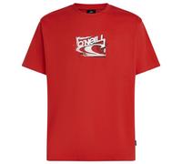 O'Neill - Essentials 90's Logo T-Shirt - T-shirt - S - high risk red