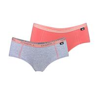 O'Neill Femme | Hipster | Lot de 2 | Saison, Corail/gris clair, L