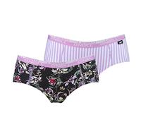 O'Neill Femme | Hipster | Lot de 2 | Saison, Floral Black - Multi/Violet, L