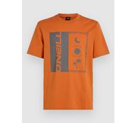 O'Neill Front Print T-Shirt orange S