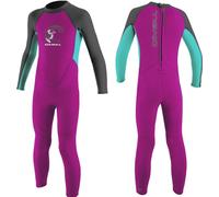 Combinaison en néoprène Toddler Reactor 2 2mm Back Zip manche longue lilas vert turquoise noir enfant - 6