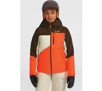 O'Neill Fwc'cruz Triple Snow Jacket Coffee Bean Colour Block Taille: M | Vestes d'hiver Outlet | Femme | Blanche
