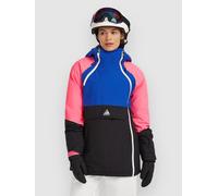 O´neill Fwc Play Asymmetric Snow Jacket Bleu M Femme