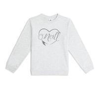O'Neill Girls Essentials Crew White Melange Taille: 116 | Pulls Outlet | Unisex | Blanche