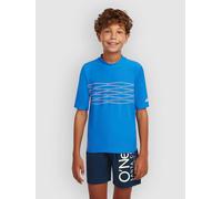 O´neill Graphic Short Sleeve Rash Guard Bleu 10 Years Enfants