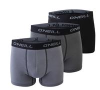 O'Neill Herren Boxershort Uni Plain Topline Lot 3 S M L XL XXL Noir Bleu Gris