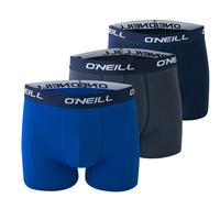 O'Neill Homme Boxer Plain Topline 3er Paquet S M L XL XXL Noir Bleu Gris