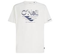 O'NEILL 2026 Hommes Hybrid T-Shirt Graphique UPF Polygiene 2850340 - Snow White