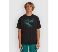 O´neill Hybrid Upf Polygiene Graphic Uv Short Sleeve T-shirt Noir M Homme