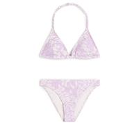 O'Neill - Kid's Essentials Triangle Bikini Set - Bikini - 164 - purple island sky
