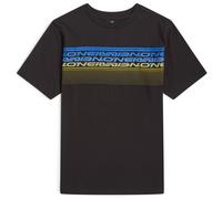 O'Neill - Kid's Logo Stripe T-Shirt - T-shirt - 140 - black out