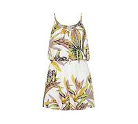 O'NEILL Leina Playsuit, 31022 Fleur Tropicale Blanche, L-XL Femme