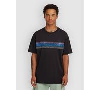 O´neill Logo Stripe Short Sleeve T-shirt Noir M Homme