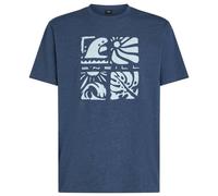 O'Neill - Melange Front Print T-Shirt - T-shirt - XXL - english evening