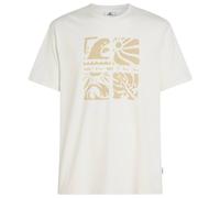 O'Neill - Melange Front Print T-Shirt - T-shirt - XXL - snow white