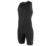ONeill O';Riginal Short zippé au Dos 2MM John Black - Léger - Combinaison en néoprène UltraFlex DS - Léger, Fluide et Chaud