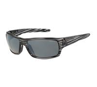O'Neill ONS-Barrel 2.0 - Gafas de sol para hombre, 182P, rayas grises brillantes/humo con destello plateado, gris