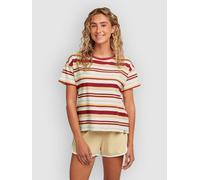 O'NEILL T-shirt beige / orange clair / rouge carmin / blanc, Taille XL