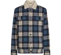 O'Neill O'riginals Fleece Lined Jacket Mozart Blue Check Taille: S | Vestes d'hiver Outlet | Homme | Bleu