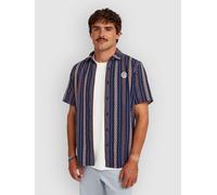 O´neill O´riginals Jacquard Short Sleeve Shirt Bleu S Homme