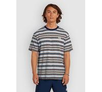 O´neill O´riginals Jacquard Stripe Short Sleeve T-shirt Bleu XL Homme