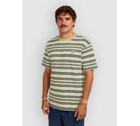 O´neill O´riginals Jacquard Stripe Short Sleeve T-shirt Jaune S Homme