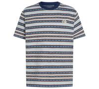O´neill O´riginals Jacquard Stripe Short Sleeve T-shirt Bleu S Homme