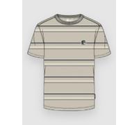O´neill O´riginals Stripe Short Sleeve T-shirt Beige L Homme