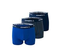 O'Neill Boxers Plain pour homme - Lot de 3 - Taille L - Bleu marine/cobalt (4847)
