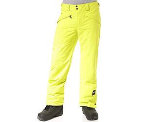 O'Neill PM Hammer Pantalon de ski pour homme Vert citron Taille S