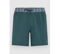 O´neill Pocket Print 16´´ Swimming Shorts Vert M Homme