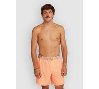 O´neill Pocket Print 16´´ Swimming Shorts Orange M Homme