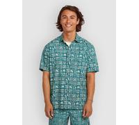 O´neill Print Short Sleeve Shirt Bleu L Homme