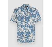 O´neill Print Short Sleeve Shirt Bleu M Homme